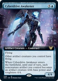 Cyberdrive Awakener (Extended Art) - Commander: Kamigawa: Neon Dynasty