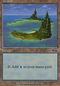 Island (336) - Urza's Saga