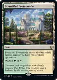 Bountiful Promenade [Foil] - Commander Legends: Battle for Baldur's Gate