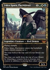 Falco Spara, Pactweaver (Gilded Foil) [Foil] - Streets of New Capenna
