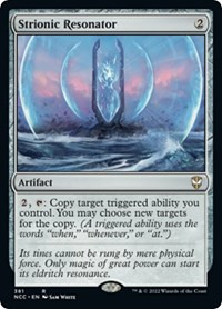 Strionic Resonator - Commander: Streets of New Capenna