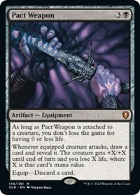 Pact Weapon [Foil] - Commander Legends: Battle for Baldur's Gate