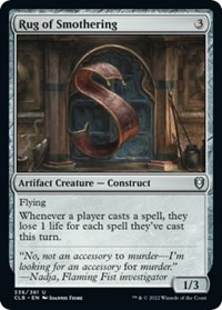 Rug of Smothering [Foil] - Commander Legends: Battle for Baldur's Gate