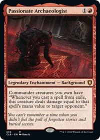 Passionate Archaeologist [Foil] - Commander Legends: Battle for Baldur's Gate