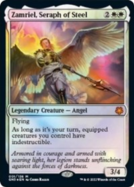 Zamriel, Seraph of Steel [Foil] - Magic Game Night: Free-For-All