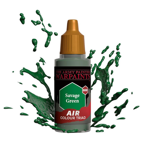 Paint: Army Painter - Warpaints Air: Savage Green (18ml)
