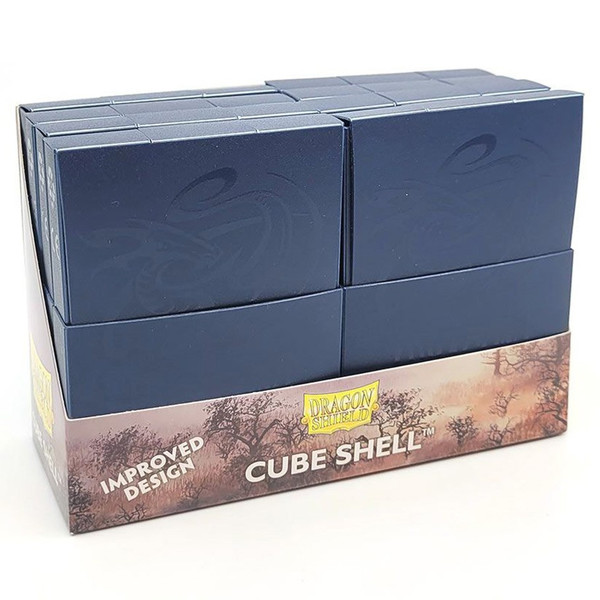 Deck Boxes: Simple Deck Boxes - Dragon Shield: Cube Shell - Midnight Blue (8)