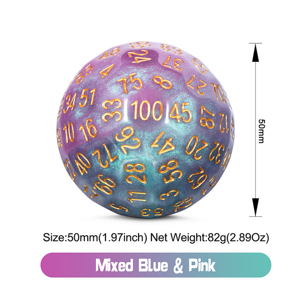 Dice and Gaming Accessories Other Gaming Accessories: 50mm D100 - Trout