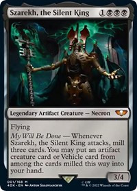 Szarekh, the Silent King (Surge Foil) [Foil] - Universes Beyond: Warhammer 40,000