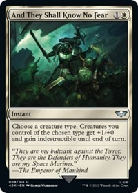 And They Shall Know No Fear - Universes Beyond: Warhammer 40,000