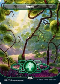 Forest (239) (Borderless) - Unfinity