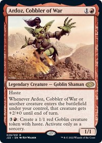 Ardoz, Cobbler of War - Jumpstart 2022