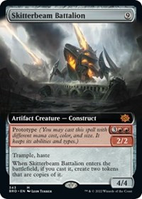 Skitterbeam Battalion (Extended Art) [Foil] - The Brothers' War