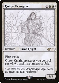 Knight Exemplar (707) - Secret Lair Drop Series