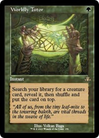 Worldly Tutor (Retro Frame) - Dominaria Remastered