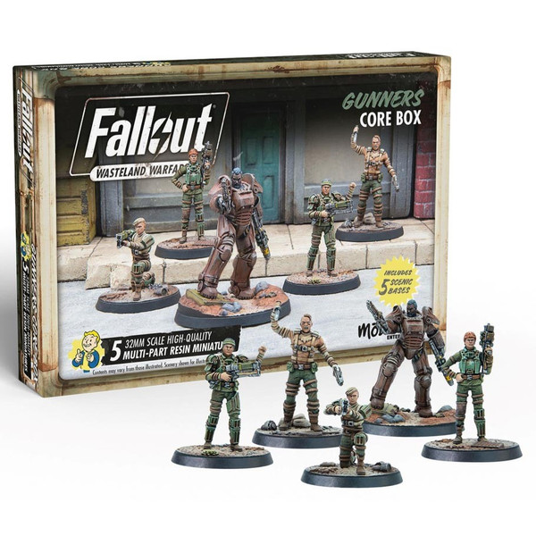 Fallout: Wasteland Warfare: Core Box Sets - Gunners Gunners - Core Box