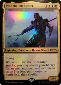 Post the Enchanter - Zur the Enchanter [Foil] - Secret Lair Drop Series
