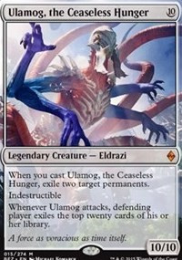 Ulamog, the Ceaseless Hunger [Foil] - Battle for Zendikar