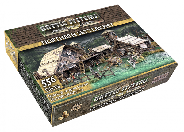 Terrain/Scenery: Battle Systems: Northern Settlement