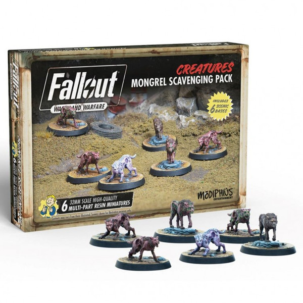 Fallout: Wasteland Warfare: Creature Packs - Creatures - Mongrel Scavenging