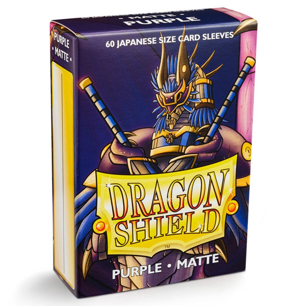 Card Sleeves: Non-Standard Sleeves - Dragon Shields Japanese: (60) Matte - Purple