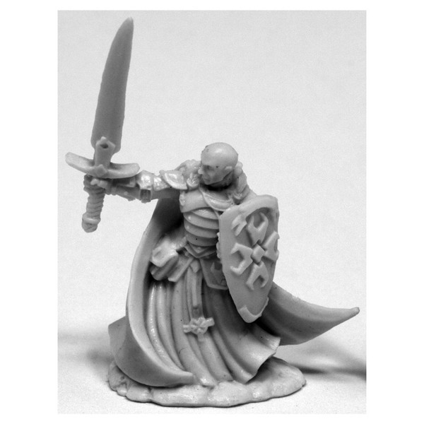 RPG Miniatures: Reaper Minis - Dark Heaven Bones: Sir Malcolm, Templar Lightbringer