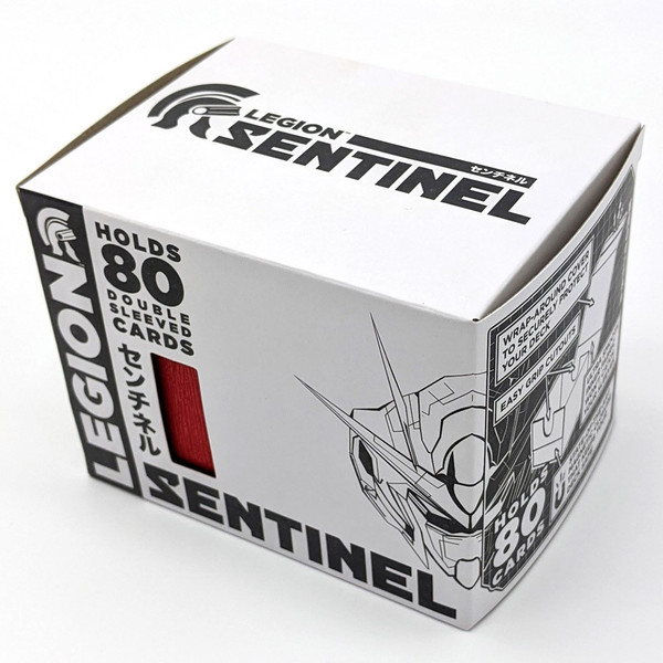Deck Boxes: Sentinel 80 Deck Box (Red)