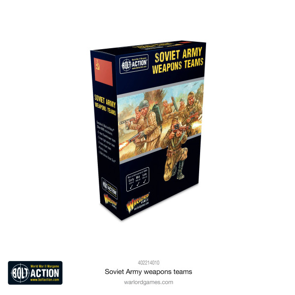 Bolt Action: Soviet - Soviet Army Weapons Teams