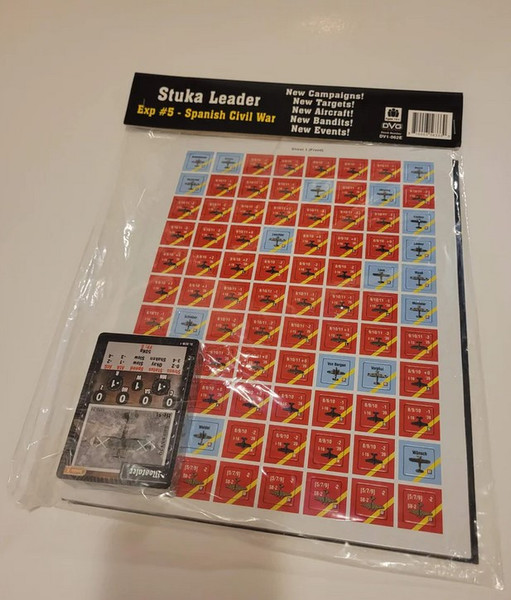 Board Games: Expansions and Upgrades - Stuka Leader: Exp #5 Spanish Civil War