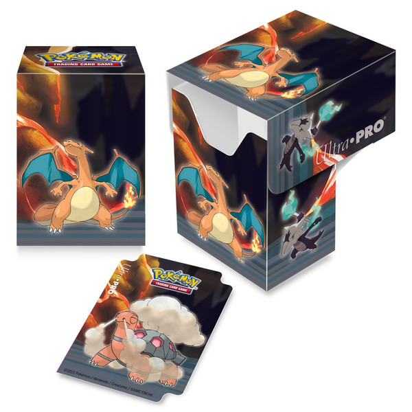 Deck Boxes: Pokemon TCG: Gallery Series: Scorching Summit Full View Deck Box