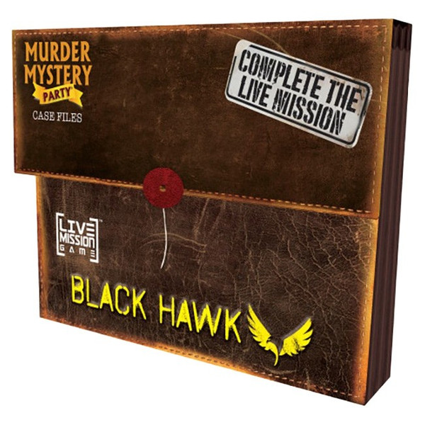 Board Games: Murder Mystery Party: Case Files - Mission Black Hawk
