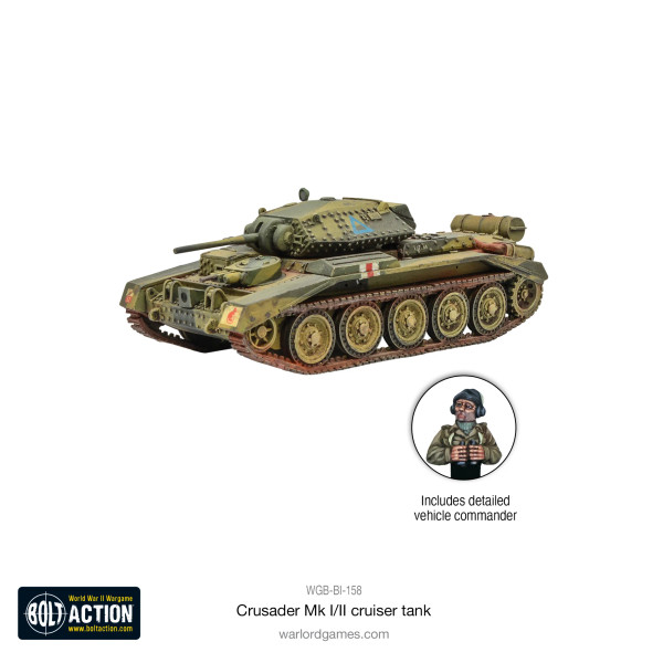 Bolt Action: Crusader MK I/II tank
