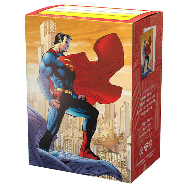 Card Sleeves: Dragon Shields: (100) Brushed Art - Superman 2