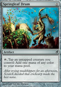 Springleaf Drum [Foil] - Lorwyn