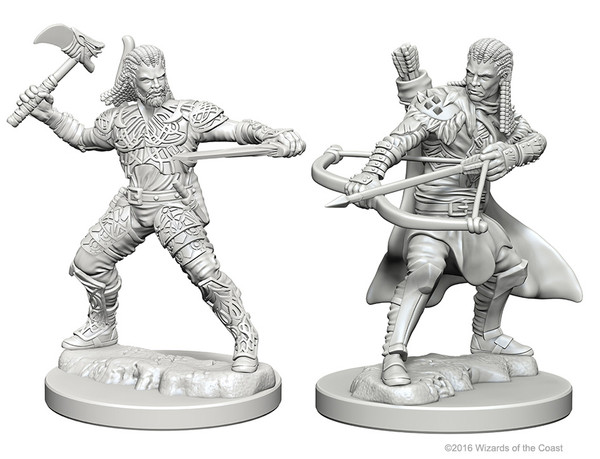 RPG Miniatures: Adventurers - Nolzur's Marvelous Unpainted Minis: Human Male Ranger