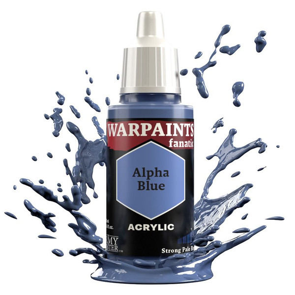 Paint: Army Painter - Warpaints Fanatic: Alpha Blue (18ml)