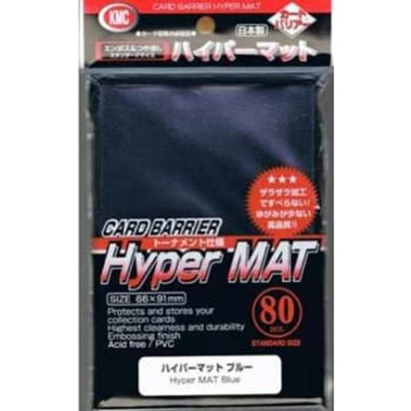 Sleeves: Hyper Matte Dark Blue (80)