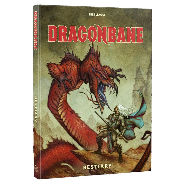Miscellanous RPGs: Dragonbane RPG: Bestiary (Hardcover)