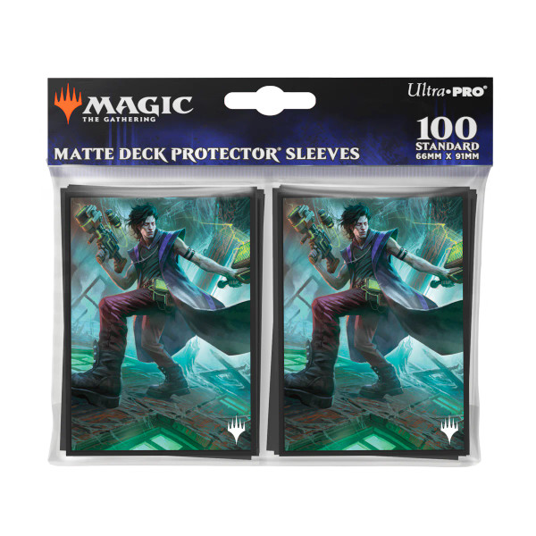 Card Sleeves: MTG Sleeves - Winter, Cynical Opportunist - DSK Sleeves (100)