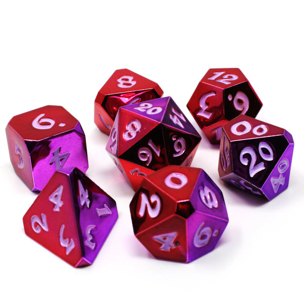 Dice and Gaming Accessories Polyhedral RPG Sets: Metal and Metallic - Mystic Catalyst (7) Dice and Gaming Accessories Polyhedral RPG Sets: Metal and Metallic - Mystic Catalyst (7)