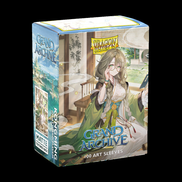 Card Sleeves: Other Printed Sleeves - Dragon Shield: (100) Matte Grand Archive - Kongming, Wayward Maven