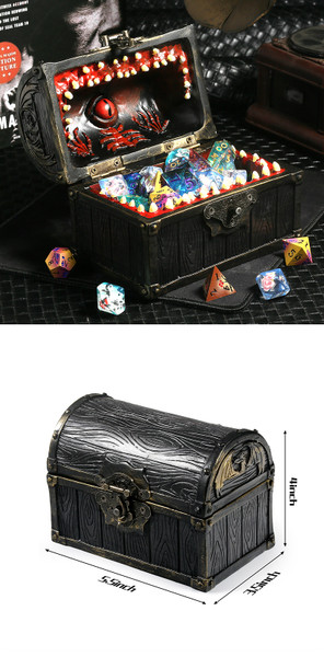 Dice and Gaming Accessories Other Gaming Accessories: Mimic Dice Chest