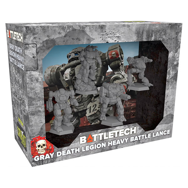 Battletech: Minis - BattleTech: Gray Death Legion - Heavy Battle Lance