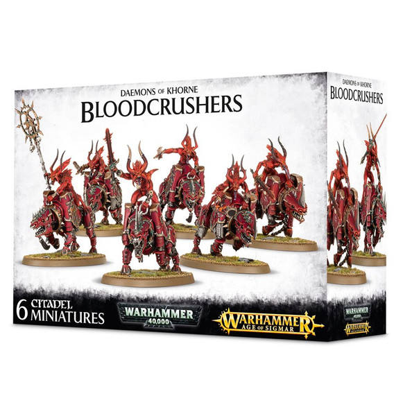 Warhammer 40K: Chaos Daemons - Daemons Of Khorne Bloodcrushers