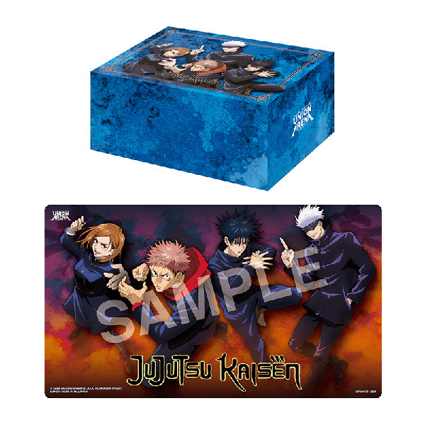 Playmats: Other Printed Playmats - Union Arena TCG: Playmat and Half Storage Box Set - Jujutsu Kaisen