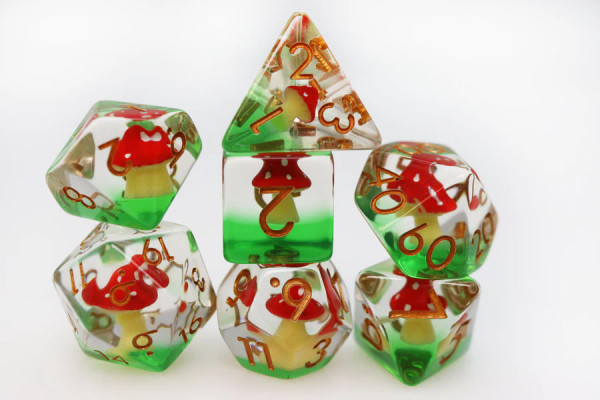 Dice and Gaming Accessories Polyhedral RPG Sets: Stuff-Inside - Fairy Ring (7)