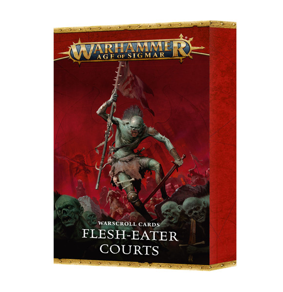 Warhammer: Age of Sigmar: Rulebooks & Publications - Warscroll Cards: Flesh-Eater Courts (4th Ed) (91-30)