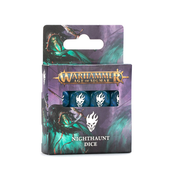 Dice and Gaming Accessories Game-Specific Dice Sets: Nighthaunt Dice Set (4th Ed) (91-90)