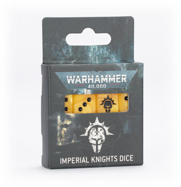 Warhammer 40K: Imperial Knight Dice Set (10th Ed) (54-18)