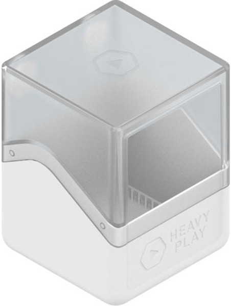 Deck Boxes: Simple Deck Boxes - Cleric White RFG Deckbox 100DS
